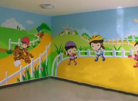  休宁幼儿园墙体彩绘制作流程及注意事项