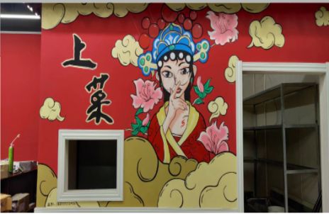  休宁墙体彩绘的发展和应用