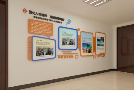  休宁如何才能设计出符合企业自身特征的文化墙？