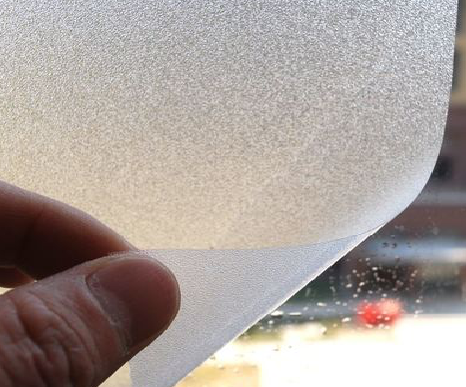  休宁玻璃门外面粘广告用什么材料好？