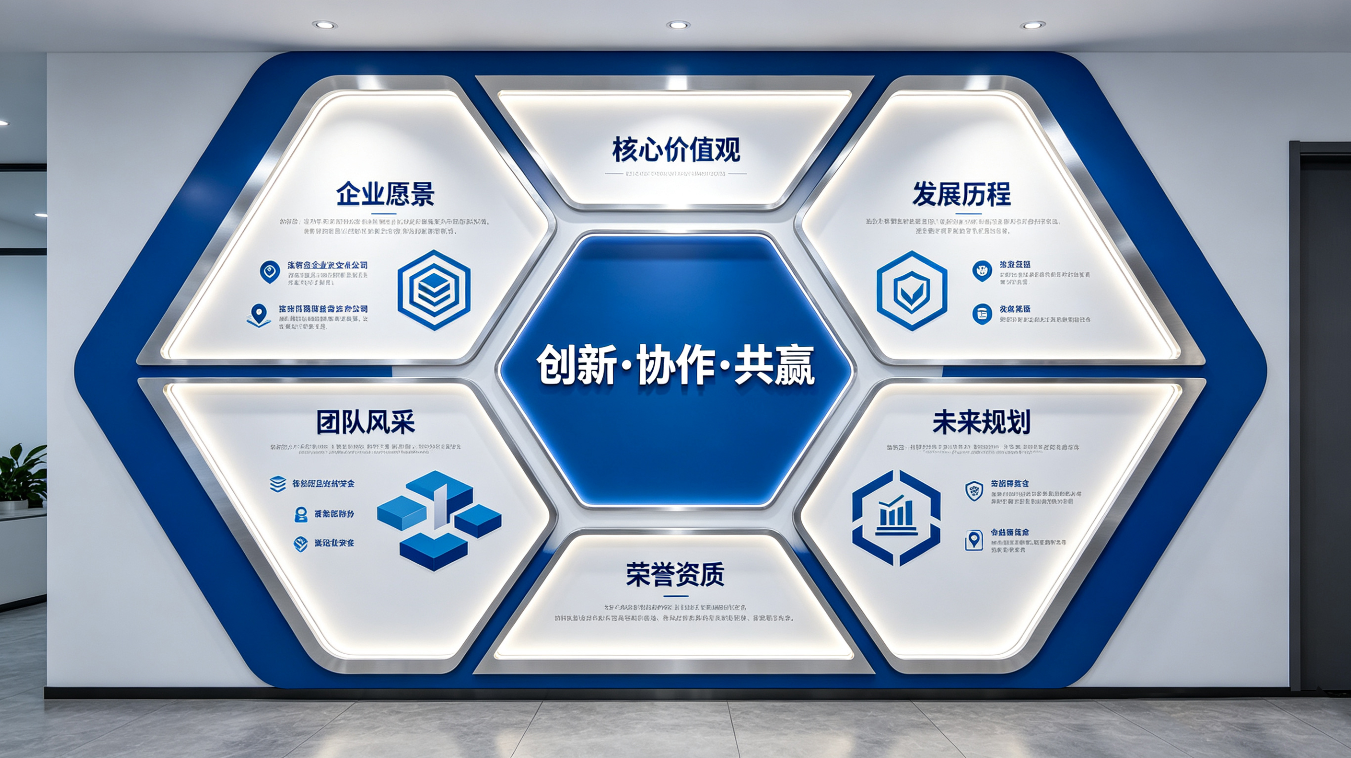  休宁企业文化墙六边形避坑指南（新手常犯5个错误）